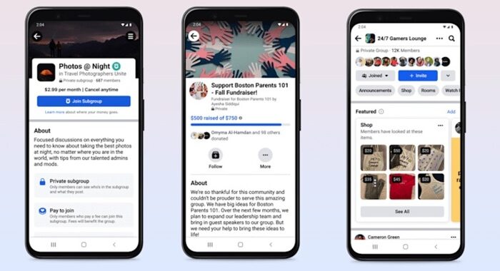 Facebook, nuove opportunità di monetizzazione per i gruppi