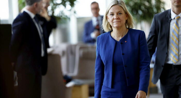 Svezia: mercoledì voto al Parlamento su prima donna premier