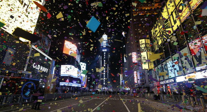 Usa: Capodanno, torna festa a Times Square ma solo per vaccinati