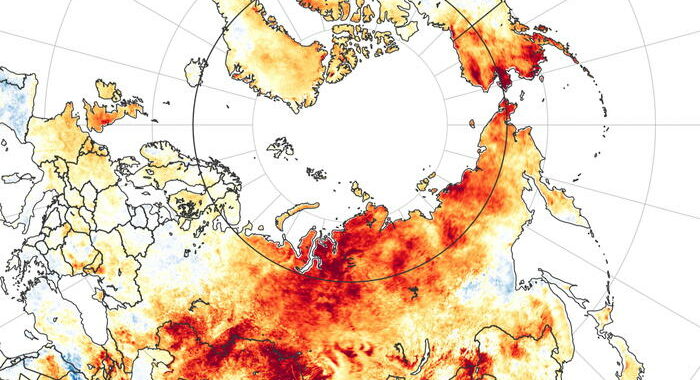 Clima: Onu certifica record di 38 gradi nell’Artide