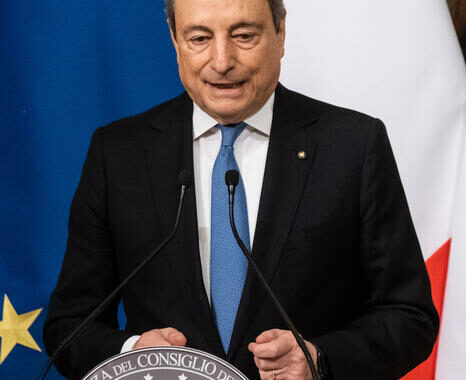 Draghi,mio destino non conta,sono a servizio istituzioni