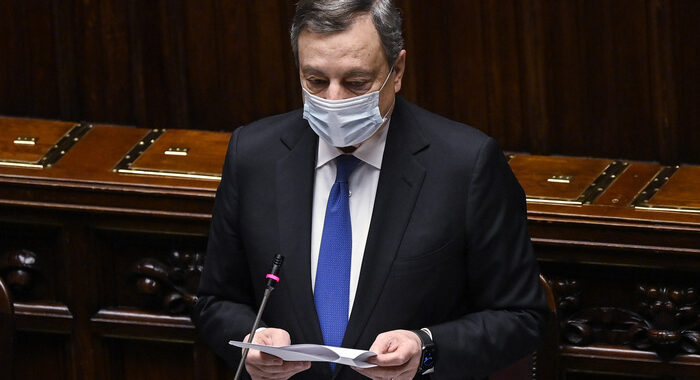 Draghi,presto cabina regia Pnrr,centreremo 51 obiettivi