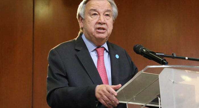 Guterres in contatto con positivo a Covid, è in isolamento