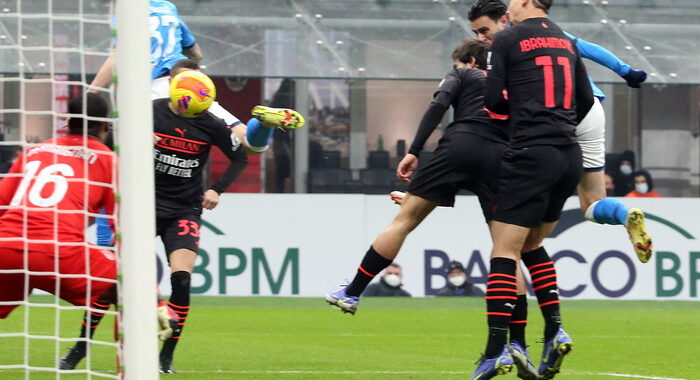 Serie A: Milan-Napoli 0-1, Inter campione d’inverno