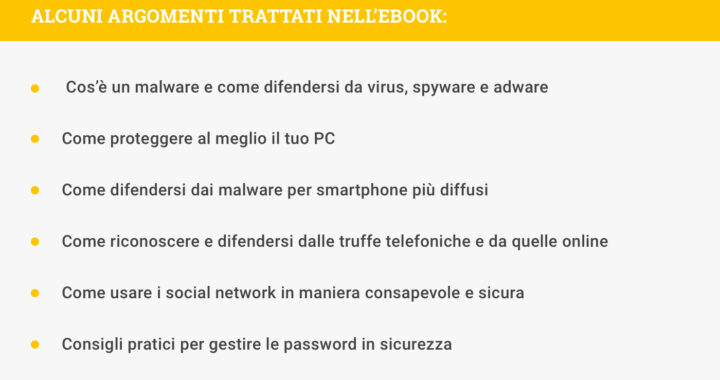 Sicurezza in Rete: ne sai abbastanza?