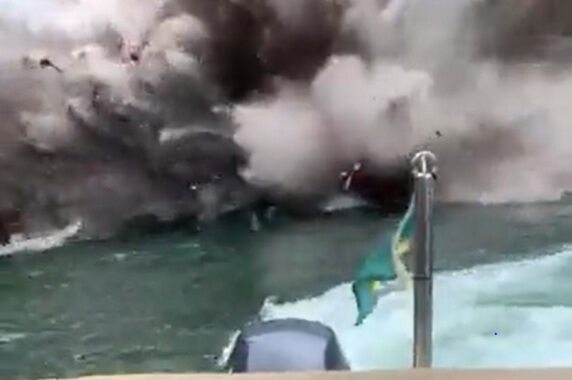Brasile: roccia crolla su barche turisti nel lago, 7 morti