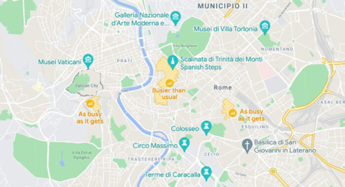 Google Maps, più dettagliata e inclusiva anche a Roma