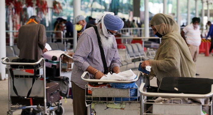 India: positivi 125 su 170 atterrati ad Amritsar da Italia