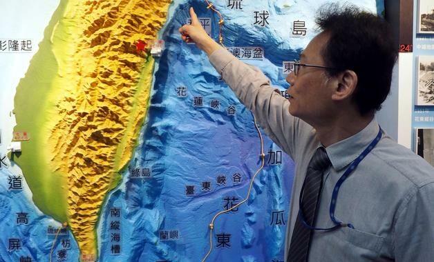 Terremoto di magnitudo 6.0 al largo di Taiwan