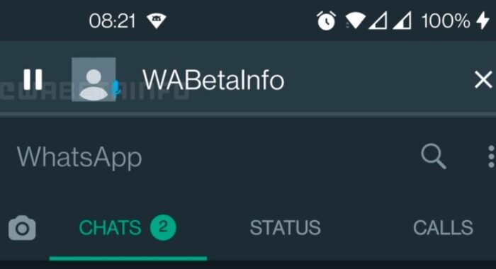 WhatsApp, ascolto dei vocali anche fuori dalle chat
