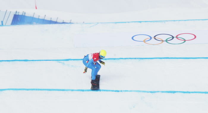 A Pechino prima run di cross snowboard, Moioli in testa