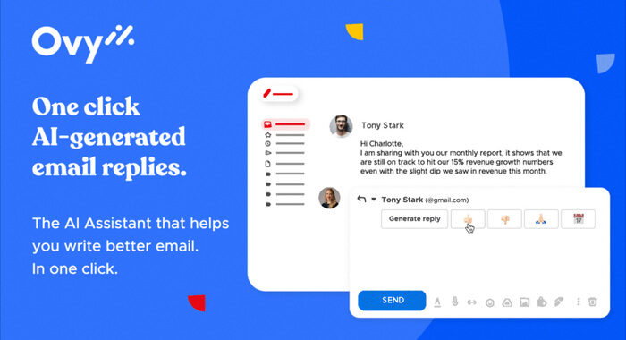Arriva assistente virtuale Ovy, risponde a email con 1 click
