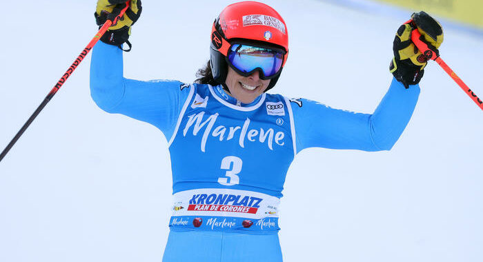 Pechino:Brignone 3/a dopo prima manche gigante, out Shiffrin