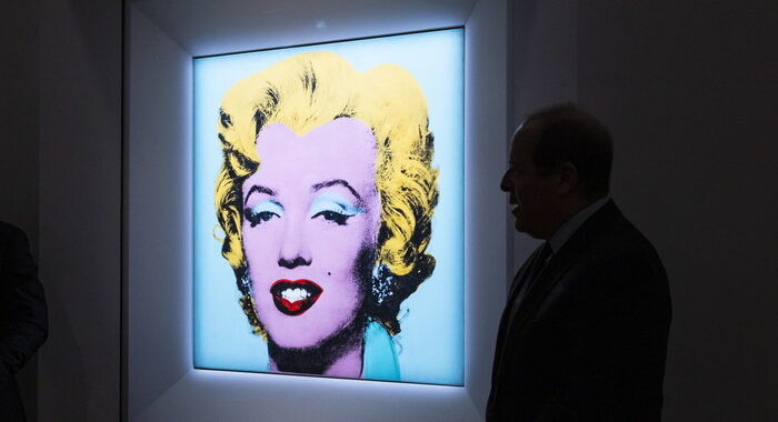 Christie’s, all’asta ritratto Warhol di Marilyn per 200 mln dlr