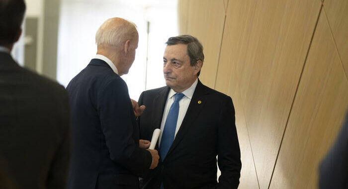 Colloquio Biden-Draghi, impegno a sostenere Ucraina