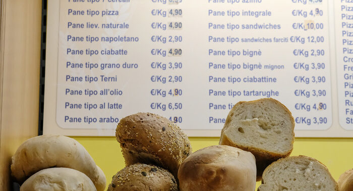 Prezzo del pane in volo, con guerra rischio +30%