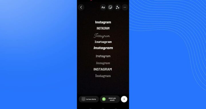 Come scegliere e modificare i font Instagram