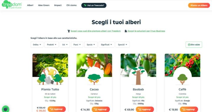 Treedom: cos’è e come funziona la piattaforma per piantare alberi in tutto il mondo