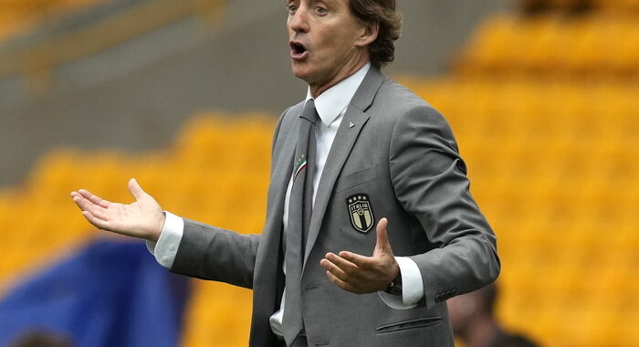 Nations League: Mancini,’dobbiamo segnare, troppi sprechi’