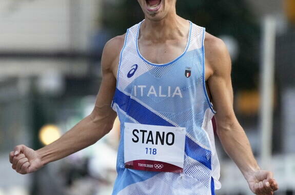 Mondiali atletica: a Stano la 35km di marcia,è primo oro Italia