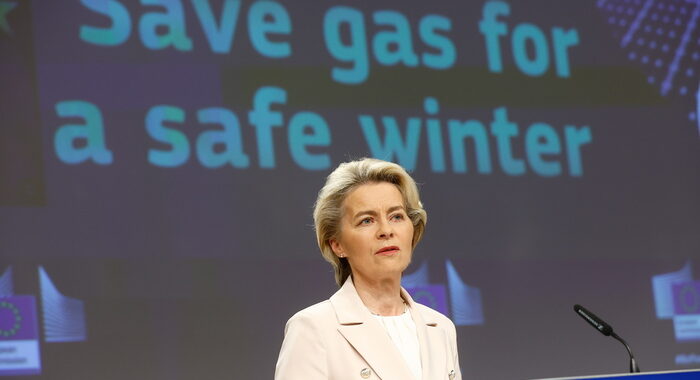 Von der Leyen, Mosca ci ricatta su gas,dobbiamo prepararci