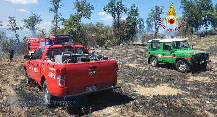 Incendi: fiamme a ridosso dell’A1 nella zona di Orvieto