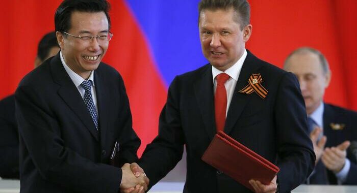 Cina pagherà in rubli e yuan il gas russo