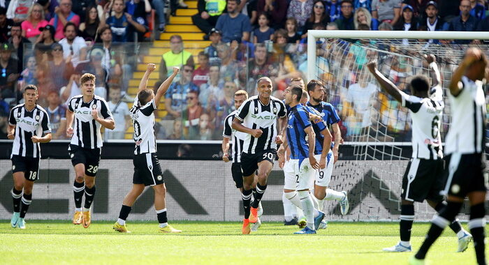 Serie A: Udinese-Inter 3-1
