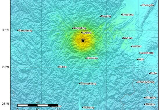 Terremoto di magnitudo 6.6 nel sud-ovest della Cina