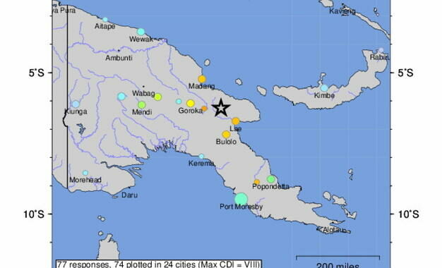 Terremoto in Papua Nuova Guinea, almeno 2 morti