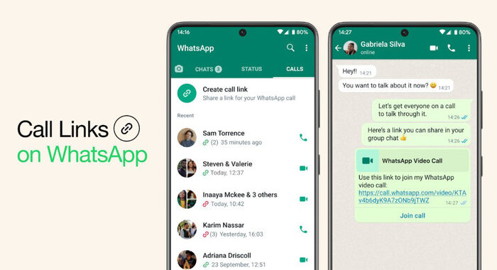 WhatsApp introduce link chiamate, più facile telefonare