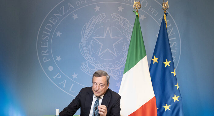 Draghi,20 mesi straordinari,buona coscienza per lavoro fatto