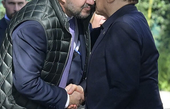 Governo: pranzo tra Salvini e Berlusconi a Villa Grande