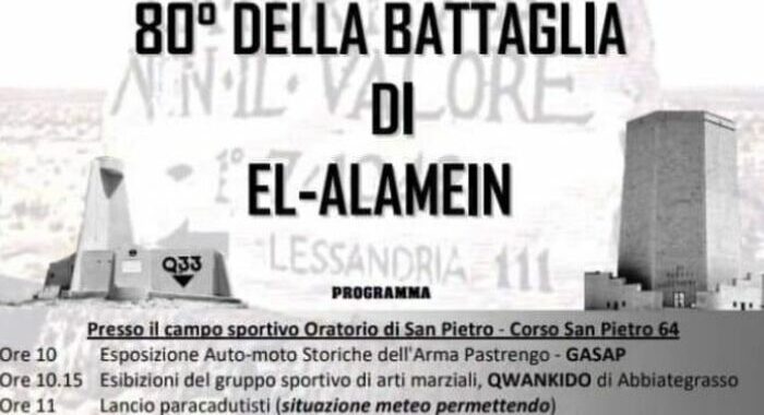 Incidente a celebrazioni battaglia El Alamein, gravi 2 parà