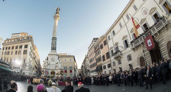 Papa: l’8 dicembre torna evento pubblico a Piazza di Spagna