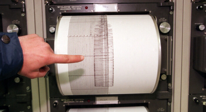 Terremoto di magnitudo 4.4 davanti alla costa di Catanzaro