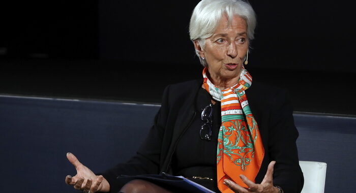 Bce: Lagarde, velocità aumento tassi dipenderà da dati