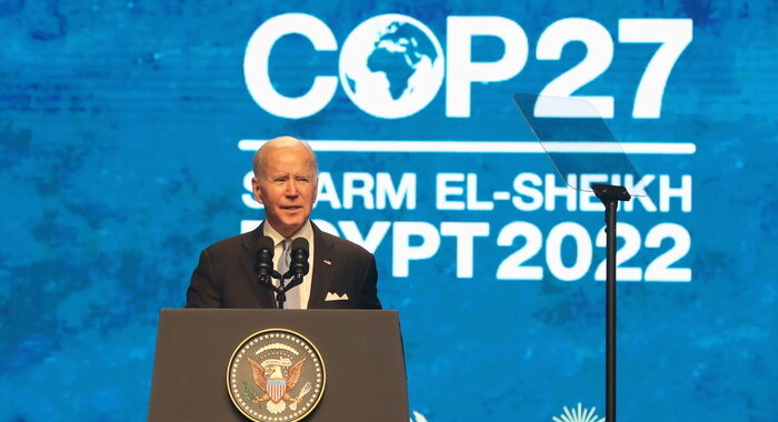 Cop27: Biden, Usa raggiungeranno obiettivi entro il 2030