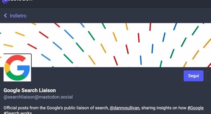 Mastodon, Google sbarca sul social alternativo a Twitter