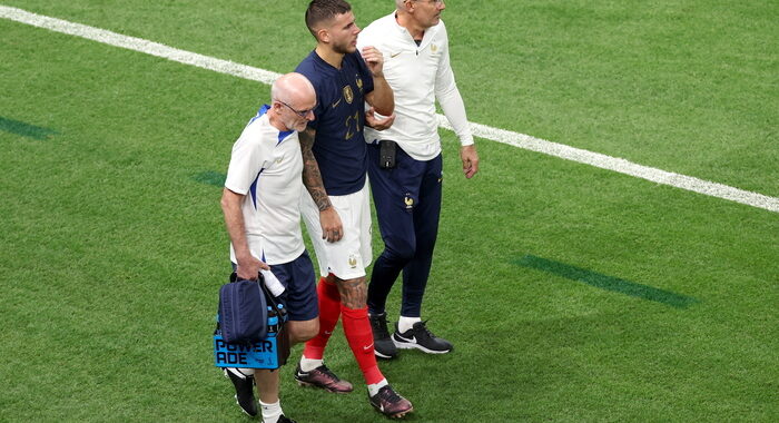 Mondiali: Francia, Lucas Hernandez out per il resto del torneo