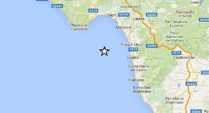 Terremoti: scossa 5.1 in Tirreno cosentino, nessun danno