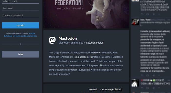 Continua effetto Twitter, Mastodon ora ha 2,5 milioni utenti