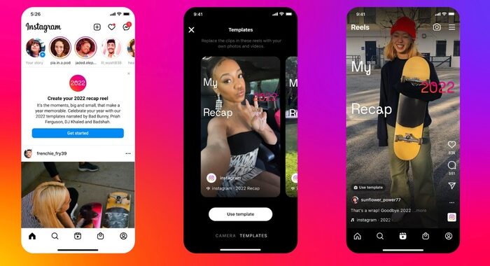 Instagram lancia Recap 2022 per condividere i post migliori