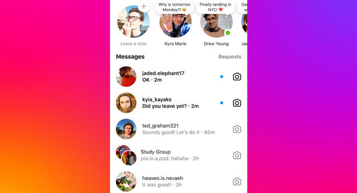 Instagram introduce anche in Italia ‘Note’