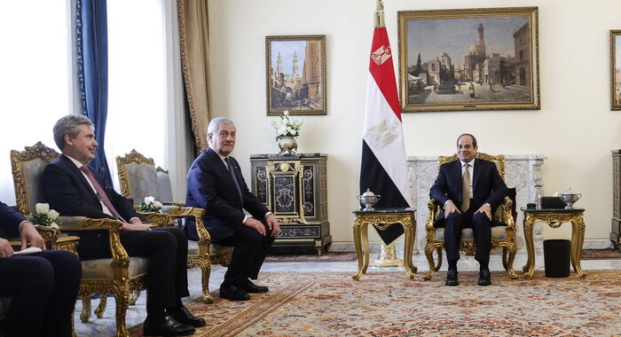 Tajani in Egitto, ‘rassicurato da al Sisi su Regeni e Zaki’