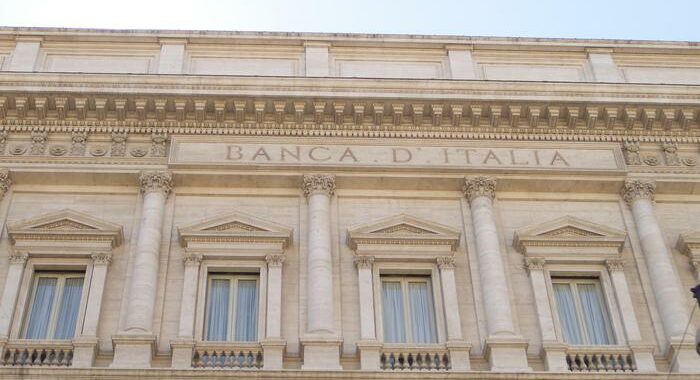 Bankitalia:in 2022 possiede più debito pubblico,ha il 26,2%