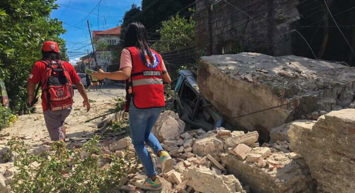 Terremoto di magnitudo 6.0 nel sud delle Filippine