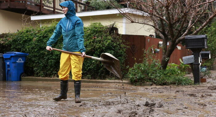 Inondazioni in California, due morti e 10.000 evacuati