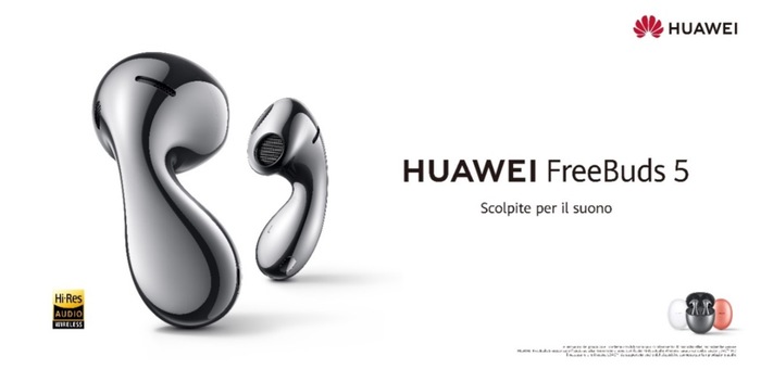 Huawei lancia gli auricolari a forma di goccia