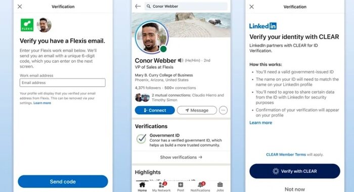 Profili social verificati, anche LinkedIn vara le spunte blu